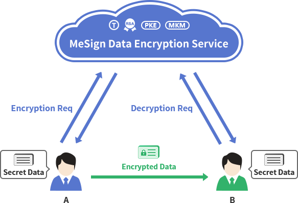 Data & files encryption service