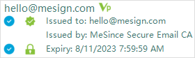 Vp Email Certificate